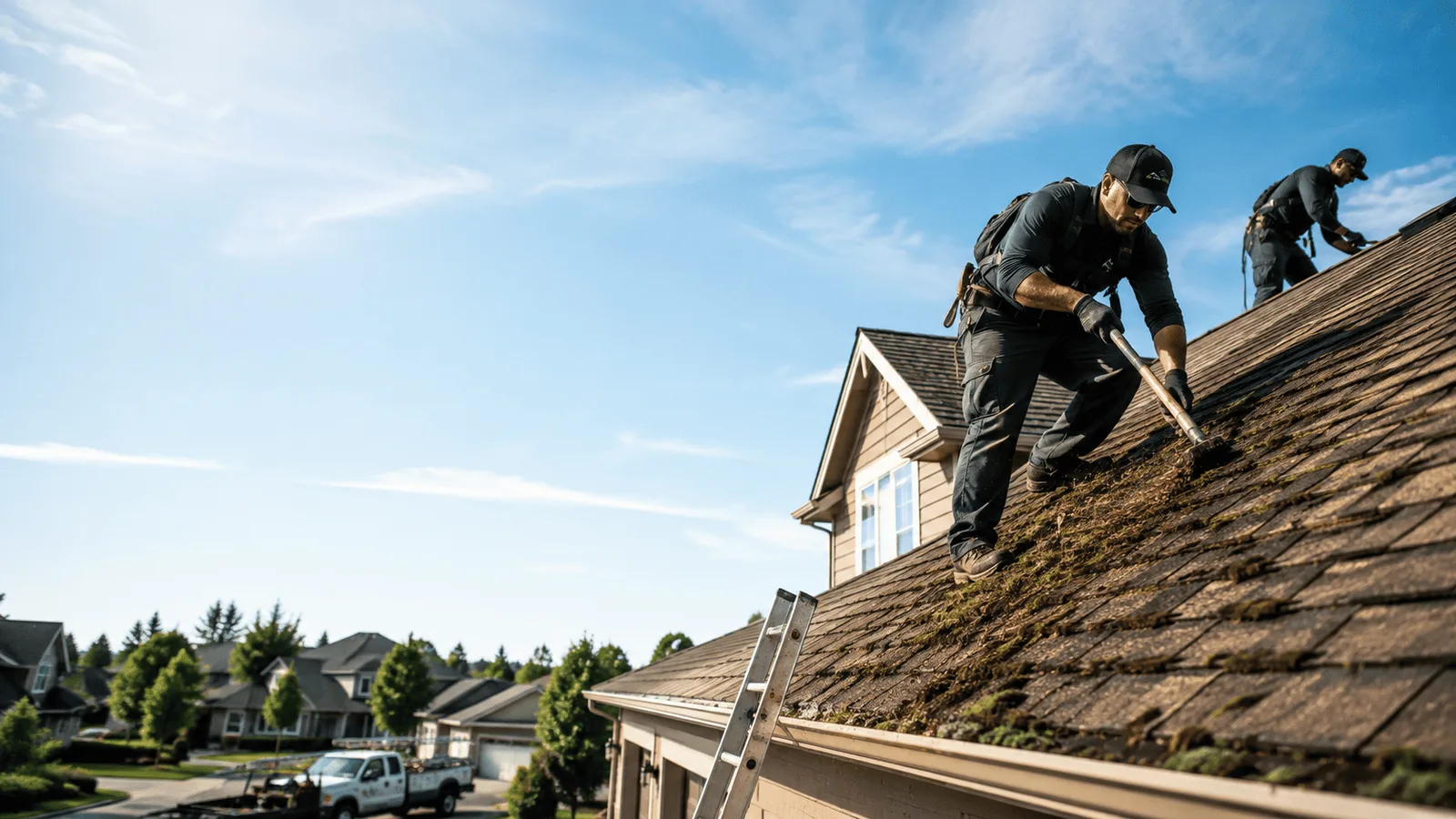 Roof Moss Removal in Sanger, CA near me
